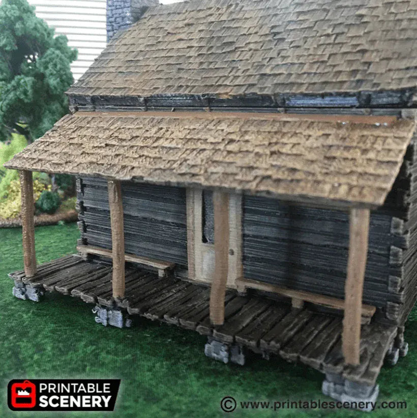 Log Cabin - Wild West Building