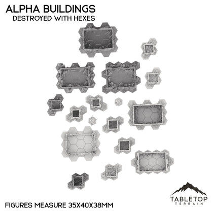 Mecha City Alpha Buildings