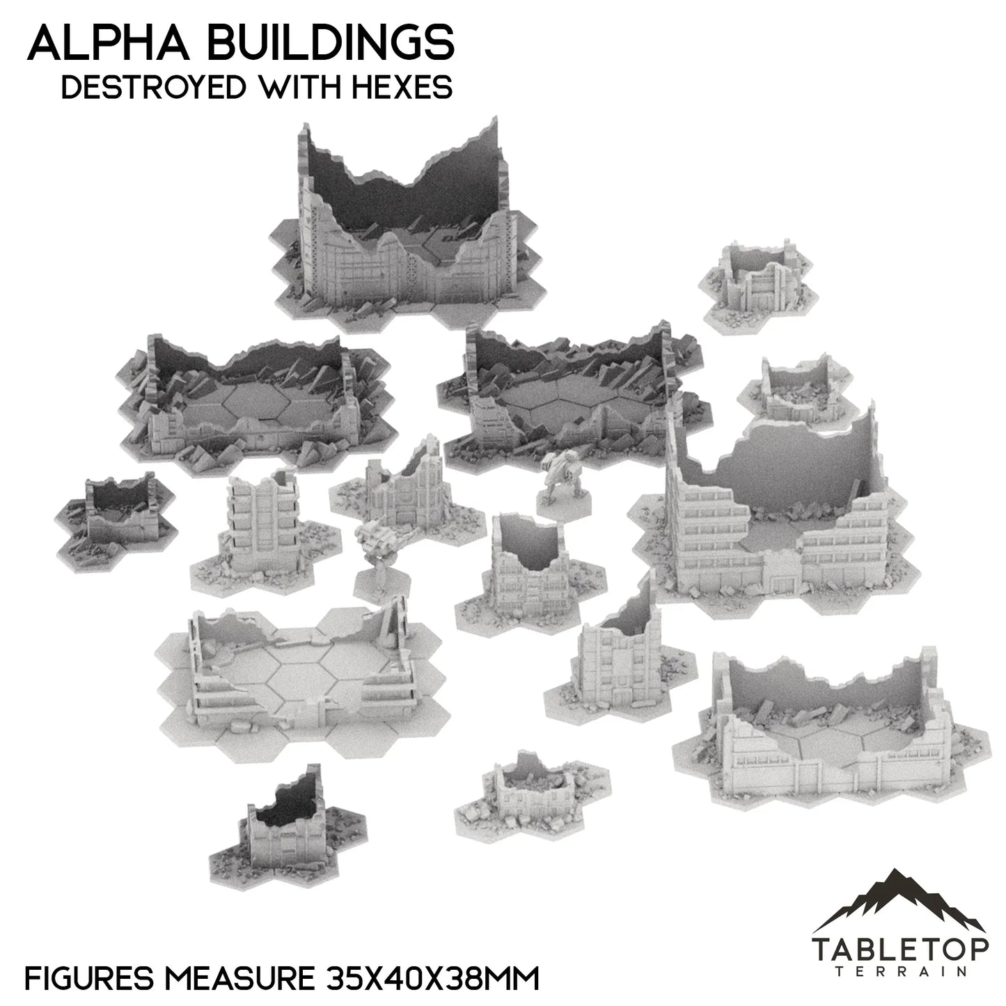 Mecha City Alpha Buildings
