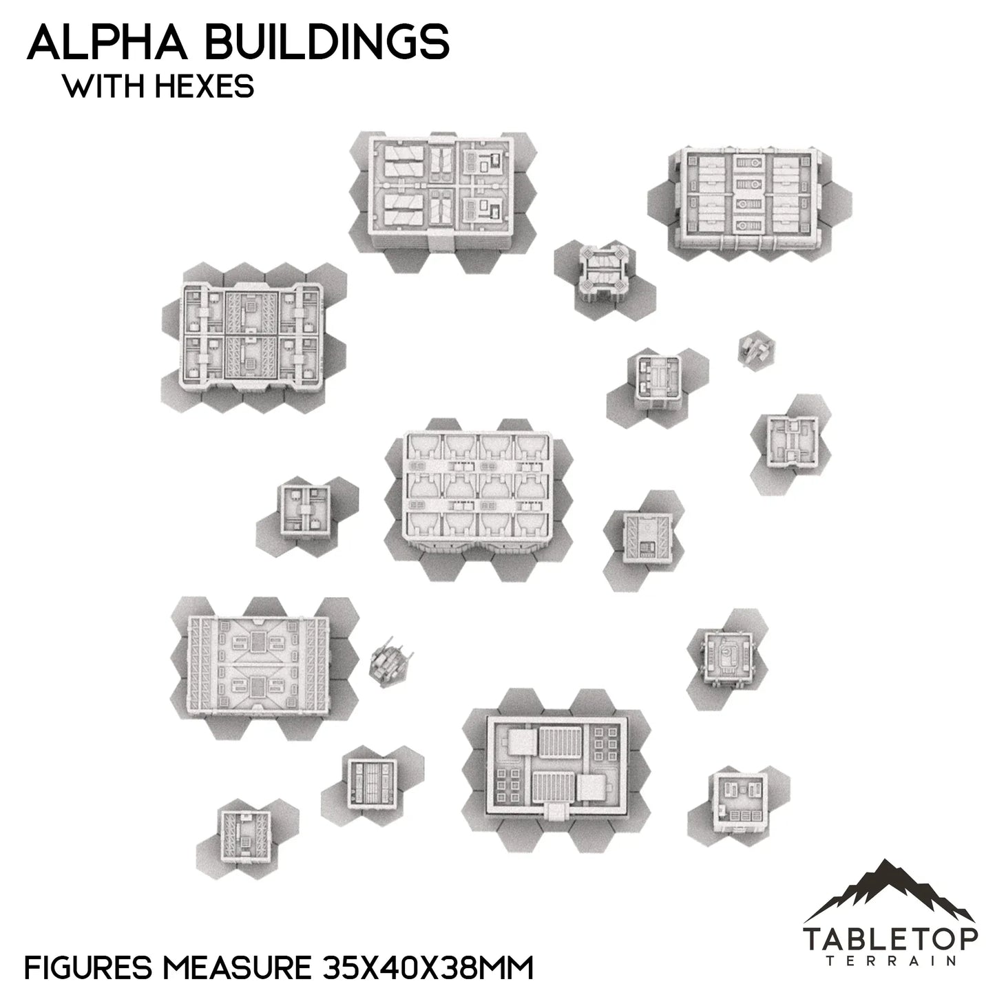 Mecha City Alpha Buildings