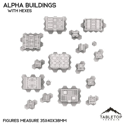 Mecha City Alpha Buildings