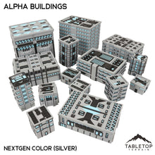 Mecha City Alpha Buildings
