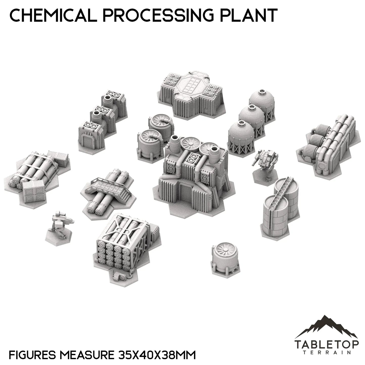 Mecha City Chemical Processing Plant