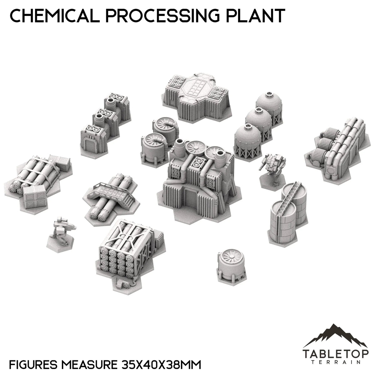 Mecha City Chemical Processing Plant