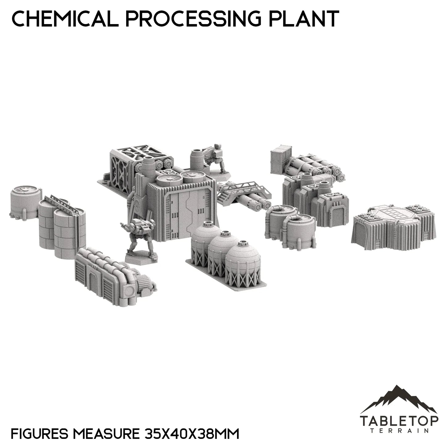 Mecha City Chemical Processing Plant