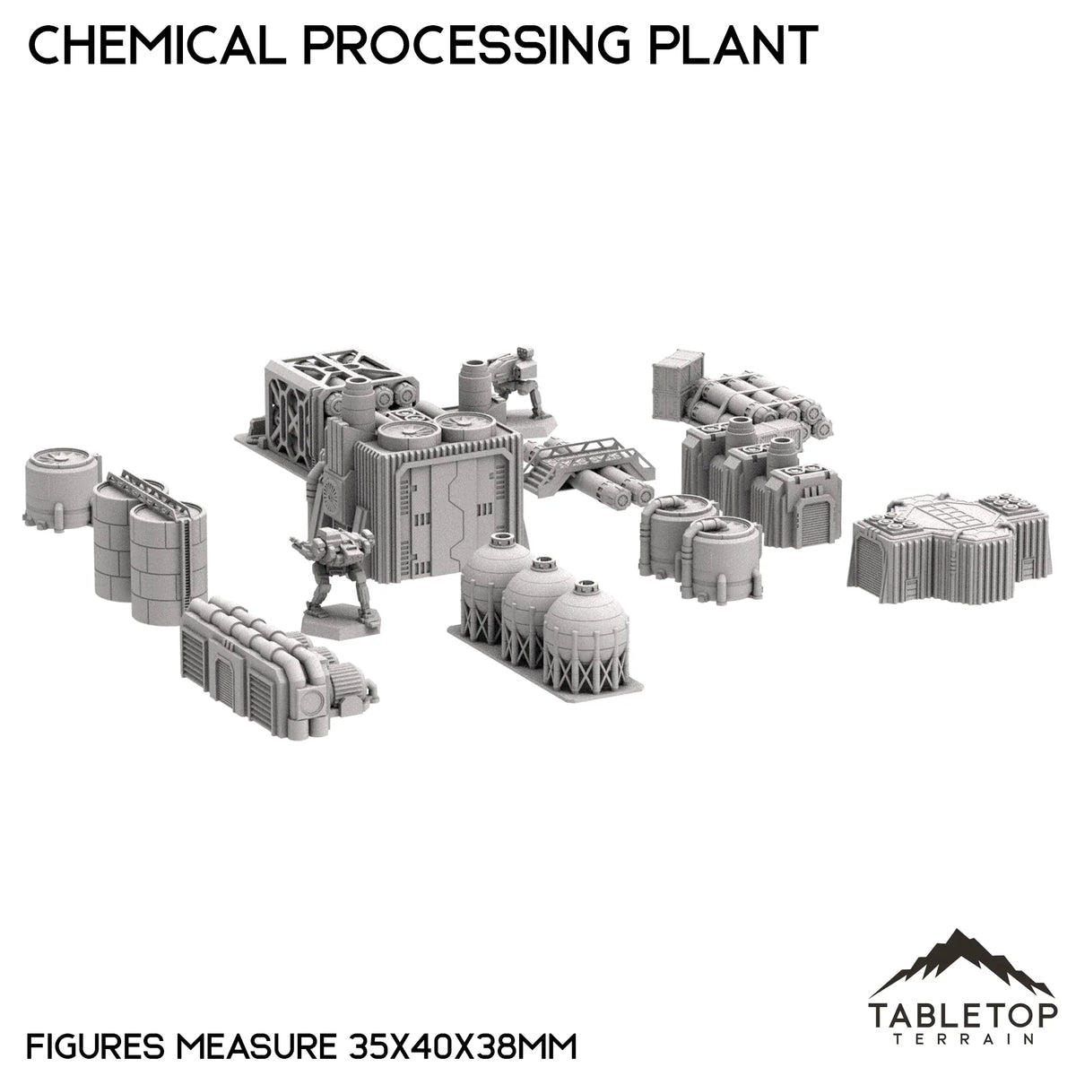 Mecha City Chemical Processing Plant