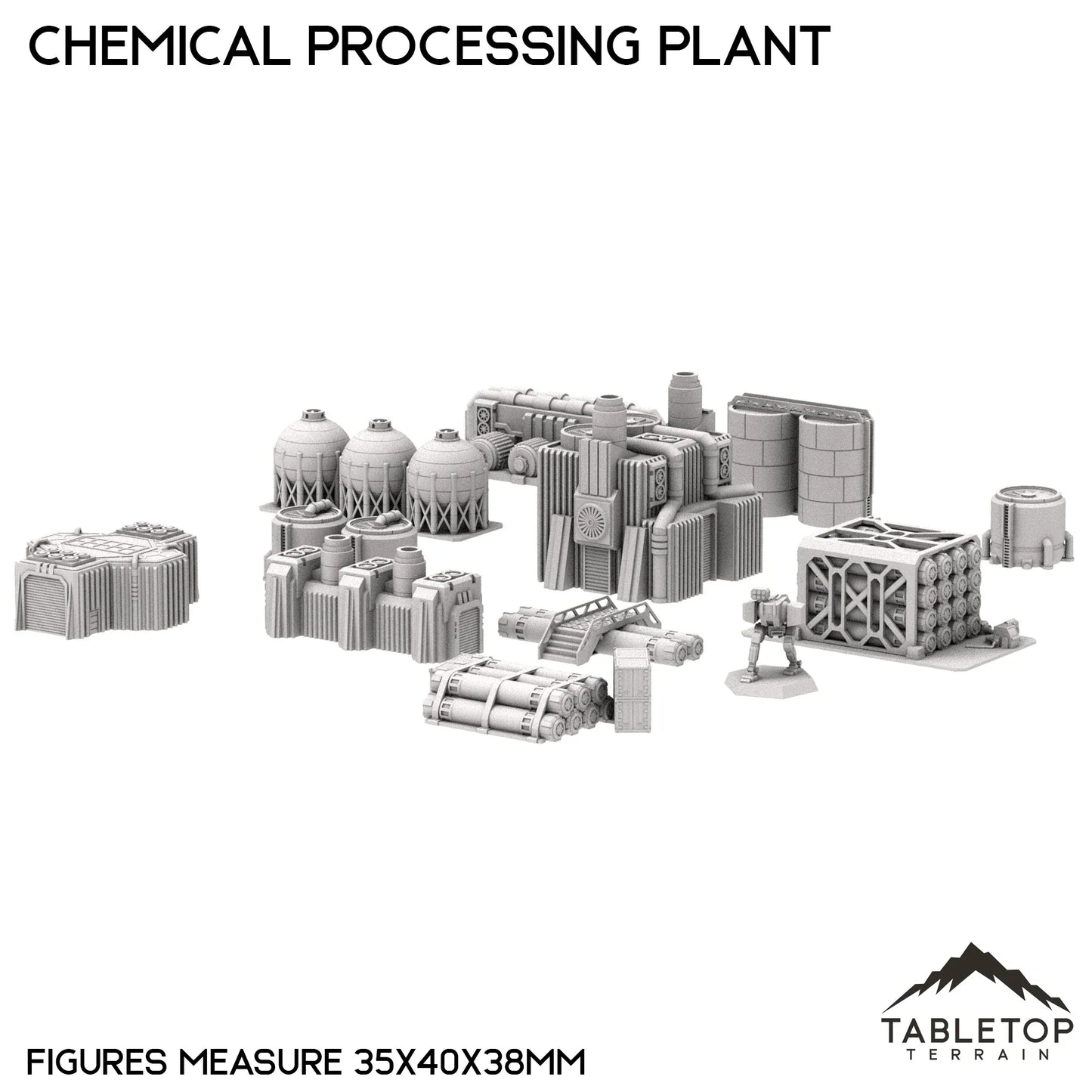 Mecha City Chemical Processing Plant