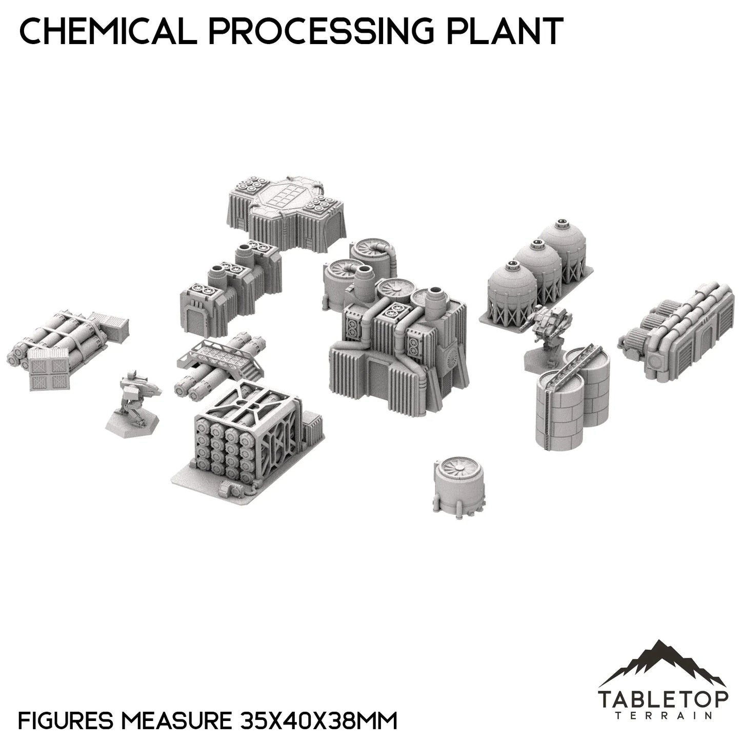 Mecha City Chemical Processing Plant