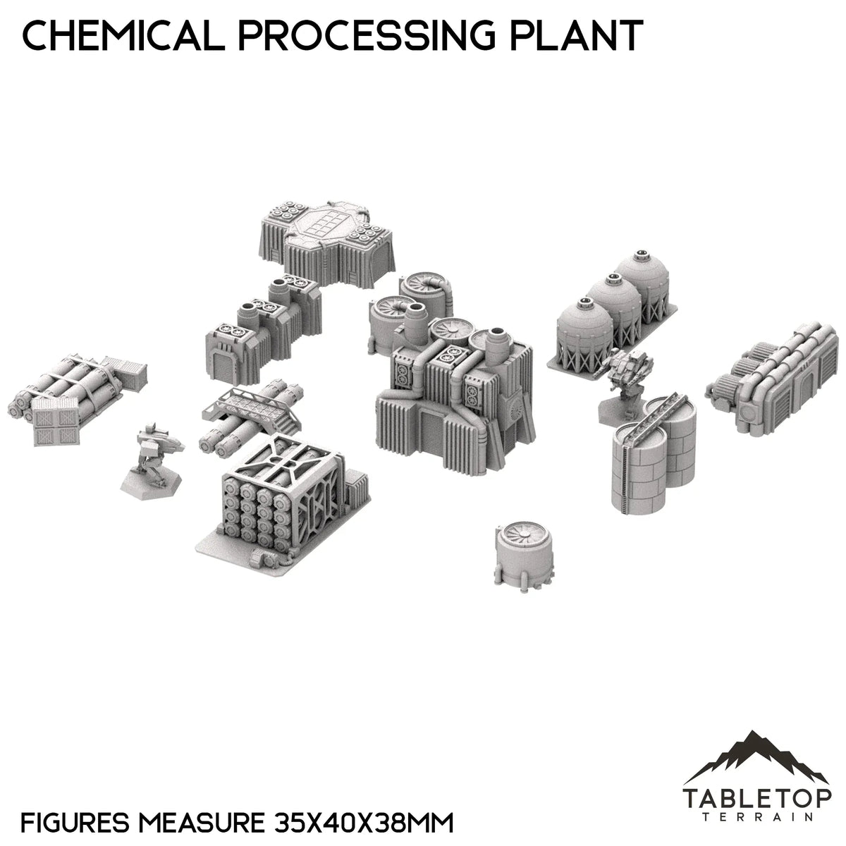 Mecha City Chemical Processing Plant