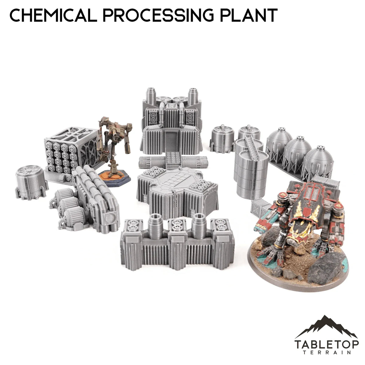 Mecha City Chemical Processing Plant