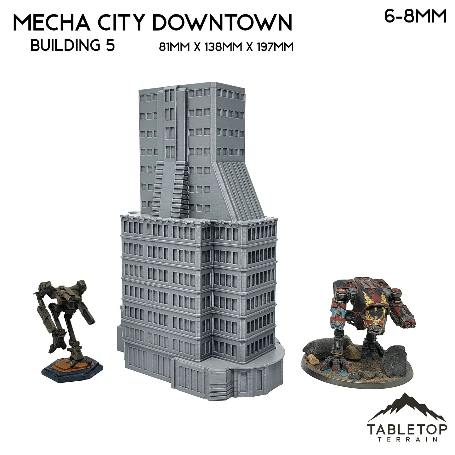 Mecha City Downtown Buildings - Bundle 1