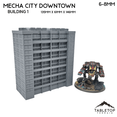 Mecha City Downtown Buildings - Bundle 2