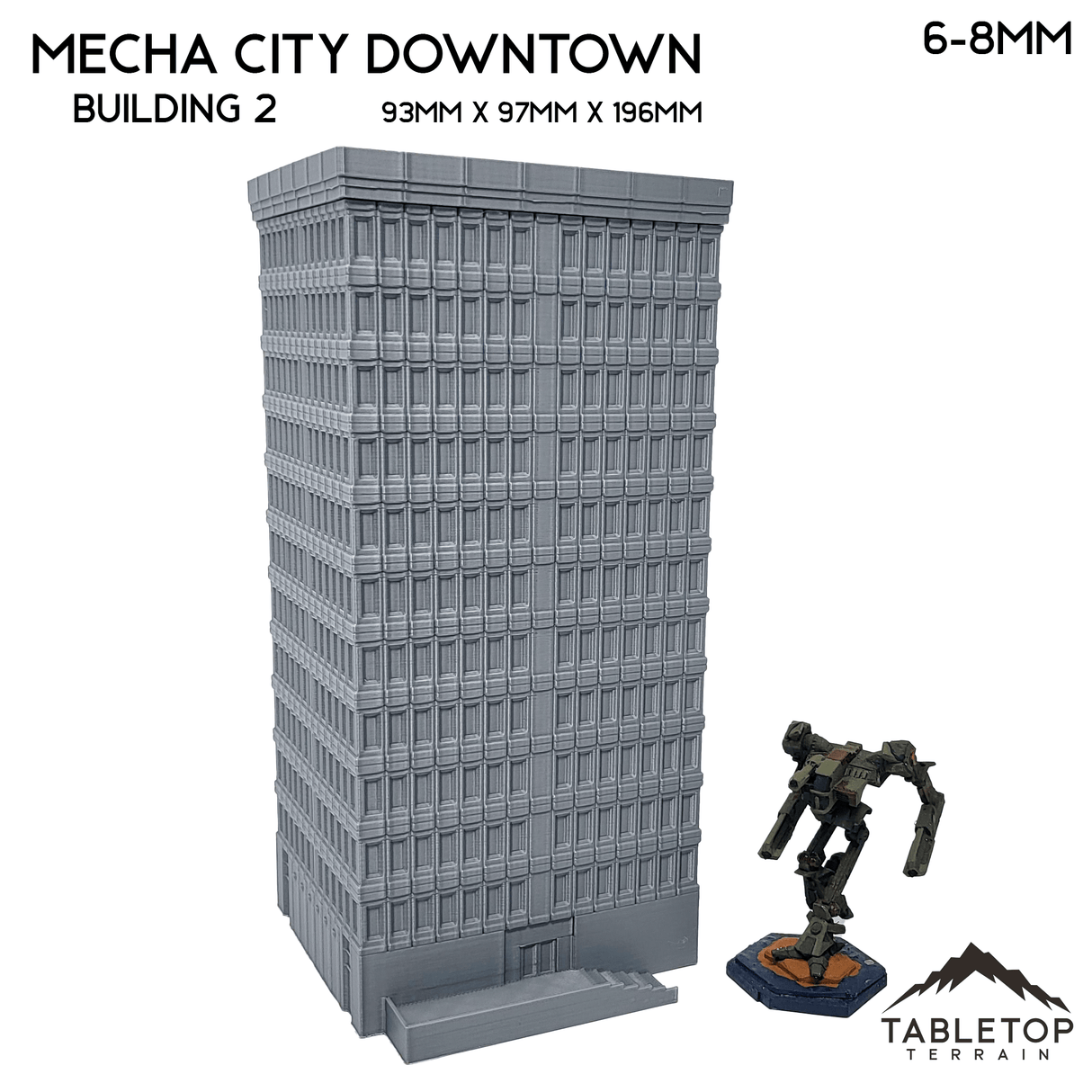 Mecha City Downtown Buildings - Bundle 2