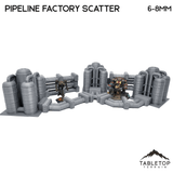 Mecha City Pipeline Factory Scatter