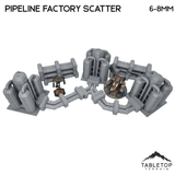 Mecha City Pipeline Factory Scatter
