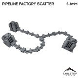 Mecha City Pipeline Factory Scatter
