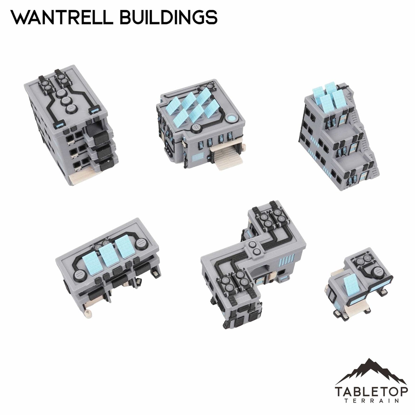 Mecha City Wantrell Buildings