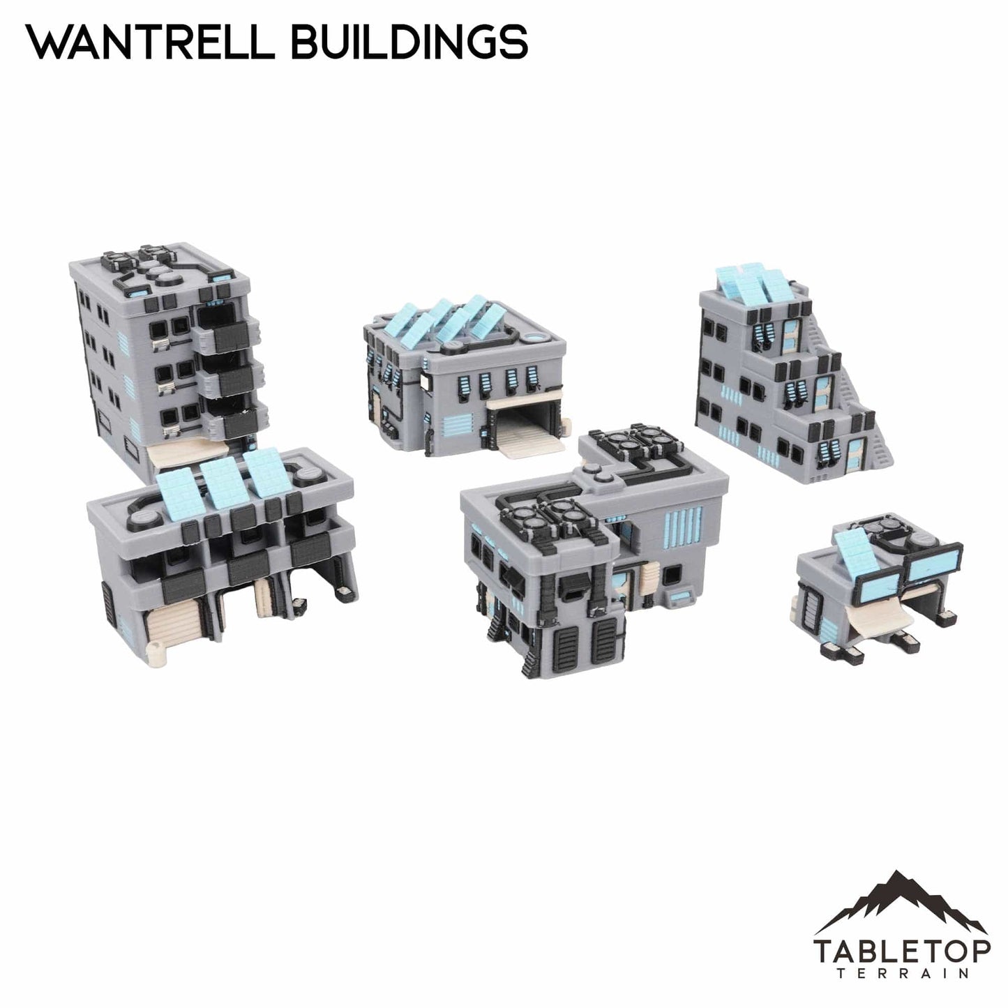 Mecha City Wantrell Buildings