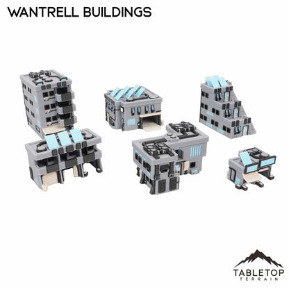 Mecha City Wantrell Buildings