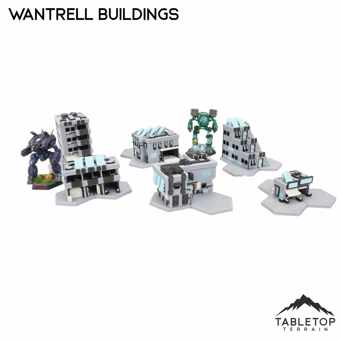 Mecha City Wantrell Buildings