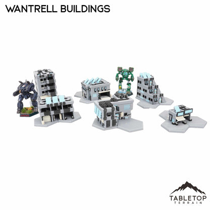 Mecha City Wantrell Buildings