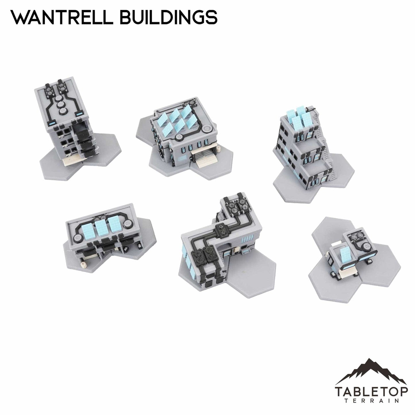 Mecha City Wantrell Buildings