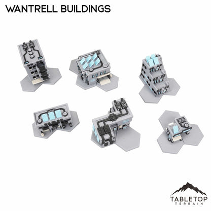 Mecha City Wantrell Buildings