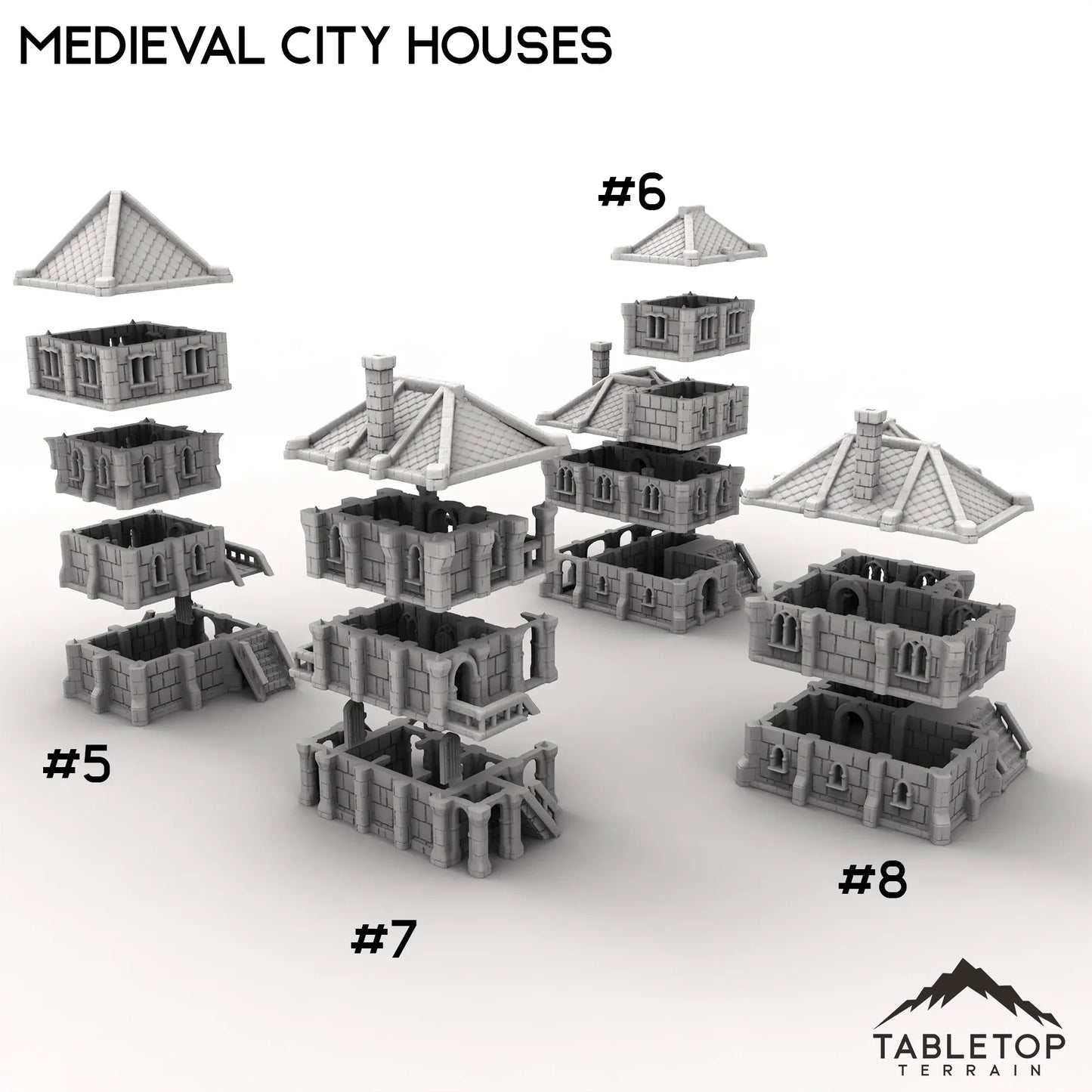 Medieval City Houses