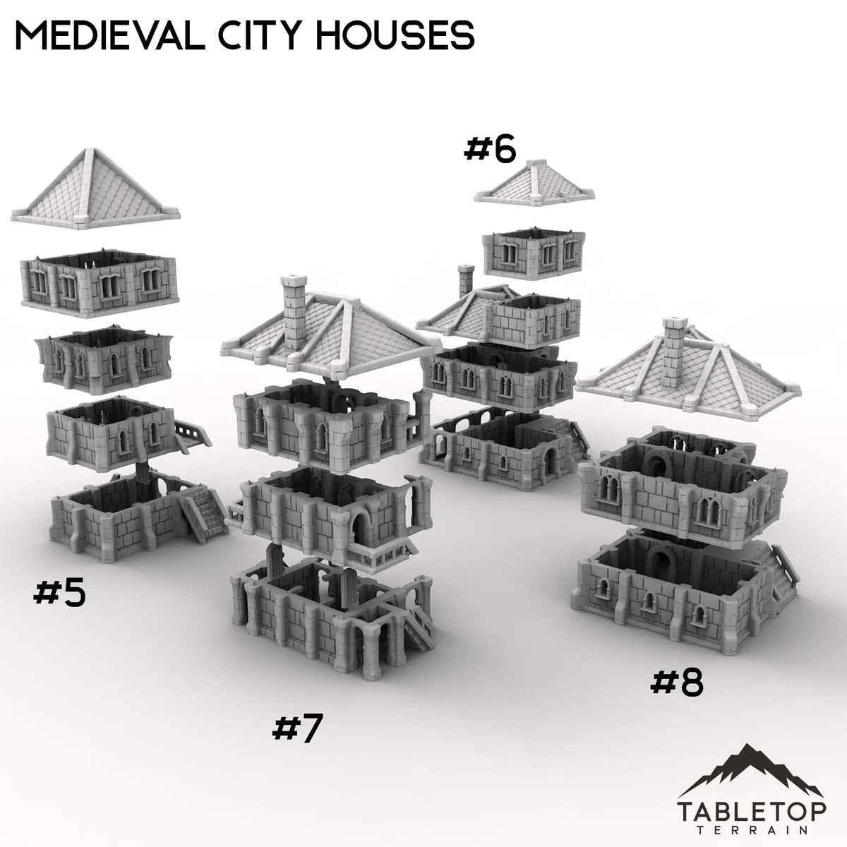 Medieval City Houses