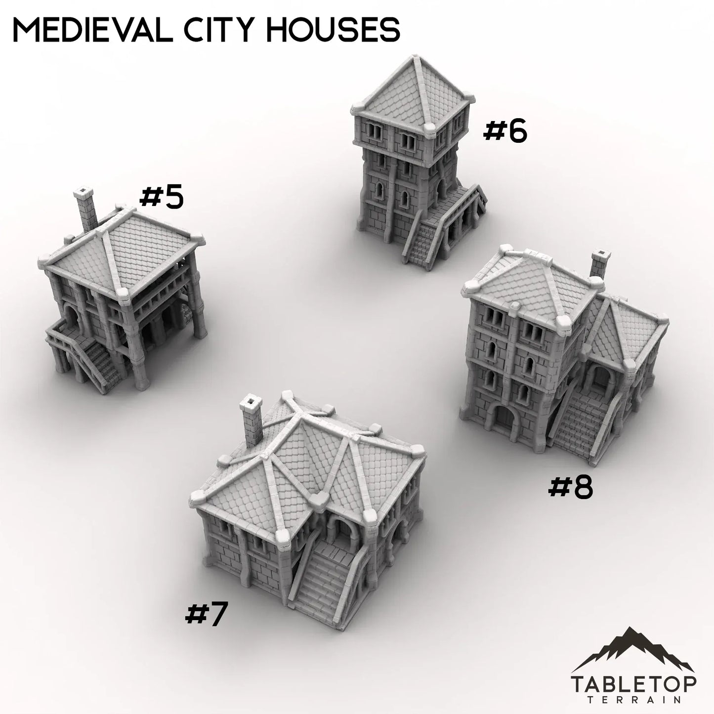 Medieval City Houses