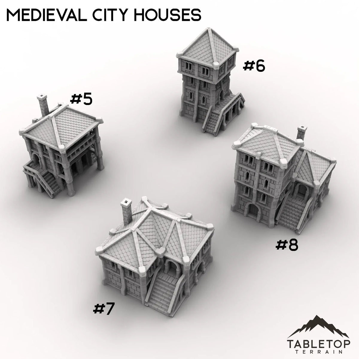 Medieval City Houses