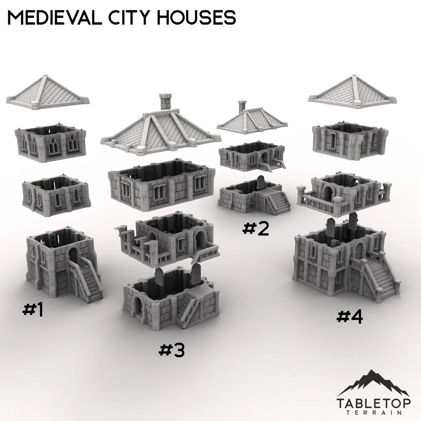Medieval City Houses