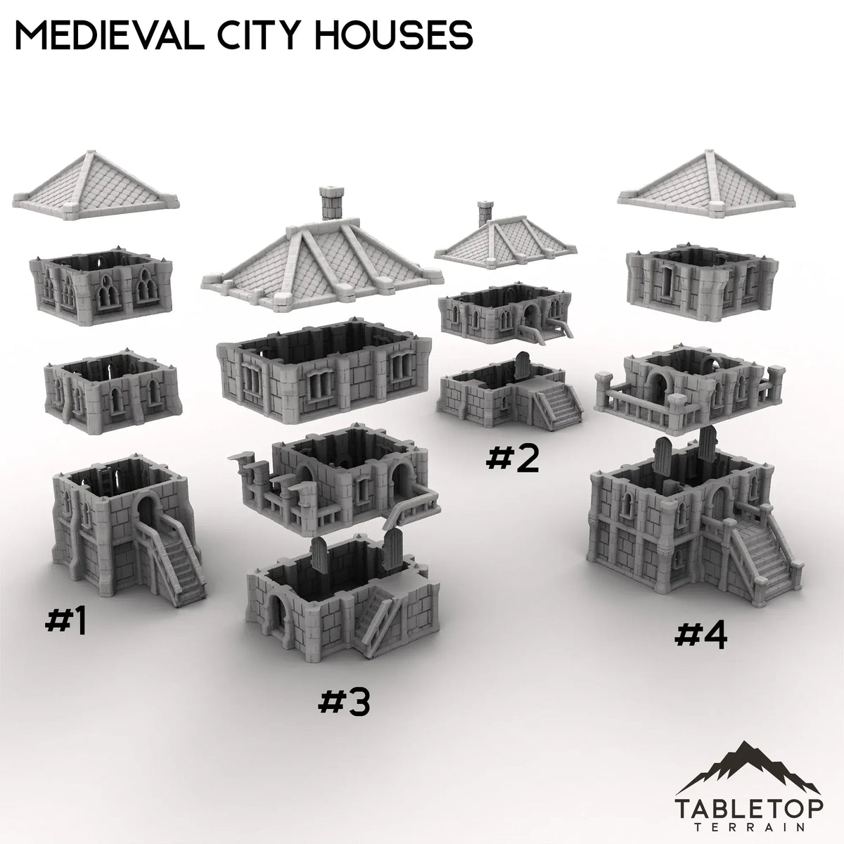 Medieval City Houses