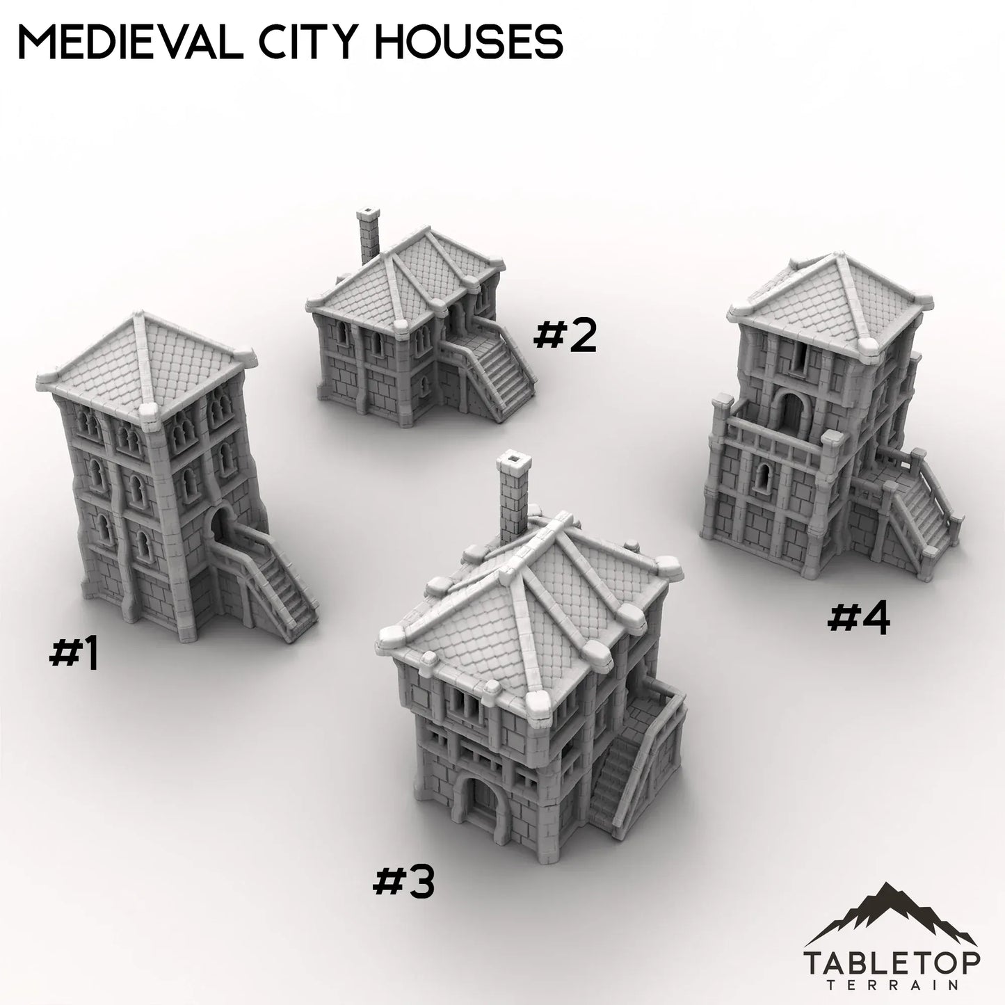 Medieval City Houses