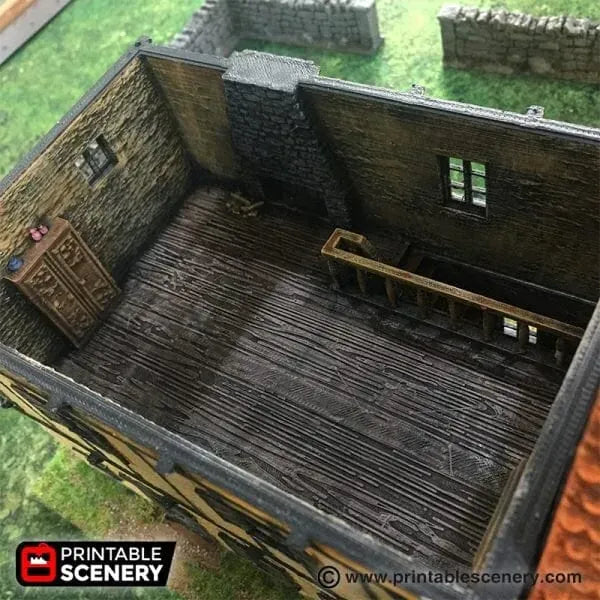 Medieval House - WWII Building