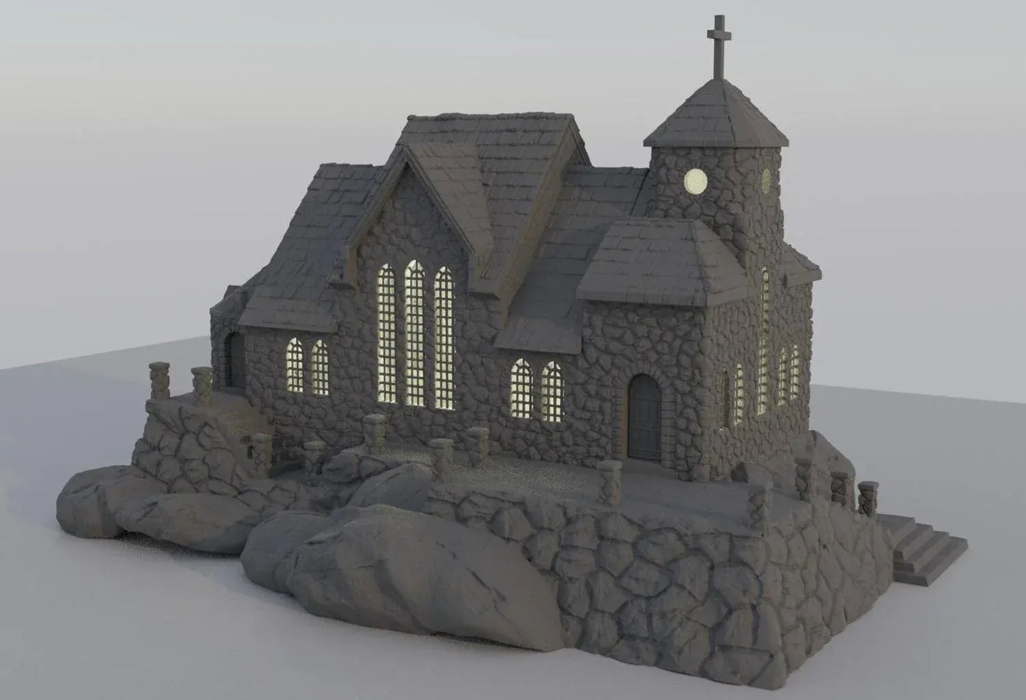 Medieval Mountain Church