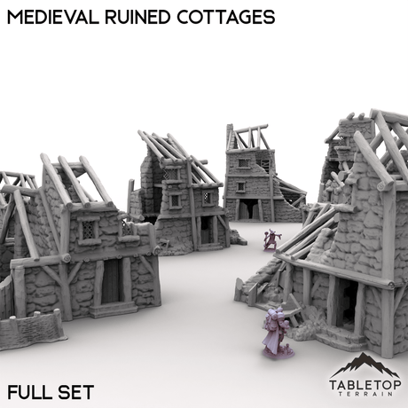 Medieval Ruined Cottages
