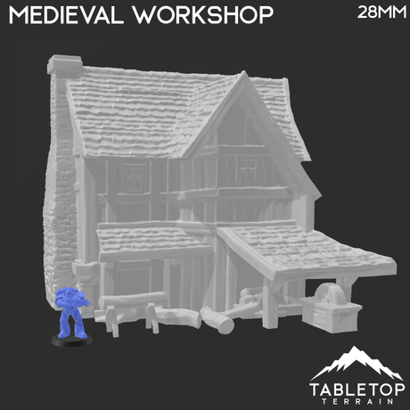 Medieval Workshop - Town of Grexdale - Fantasy Building