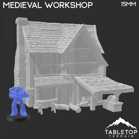 Medieval Workshop - Town of Grexdale - Fantasy Building