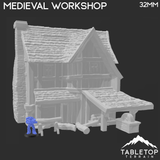 Medieval Workshop - Town of Grexdale - Fantasy Building