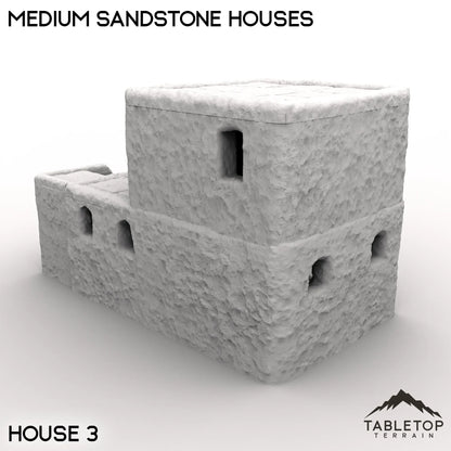 Medium Sandstone Houses