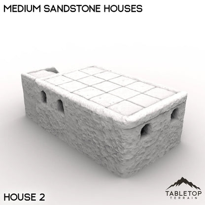 Medium Sandstone Houses