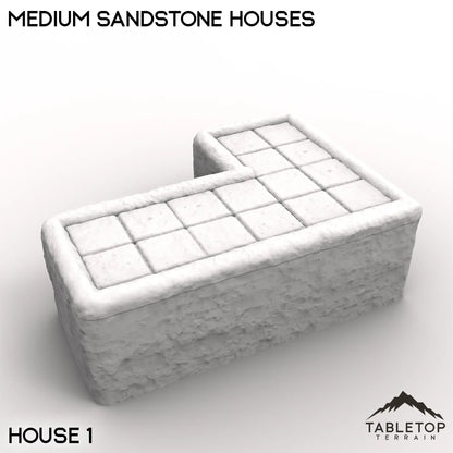 Medium Sandstone Houses