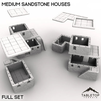 Medium Sandstone Houses