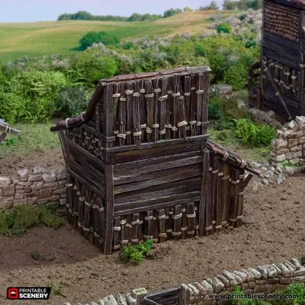 Medium Shanty - Country & King - Fantasy Historical Building