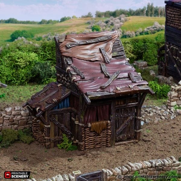 Medium Shanty - Country & King - Fantasy Historical Building