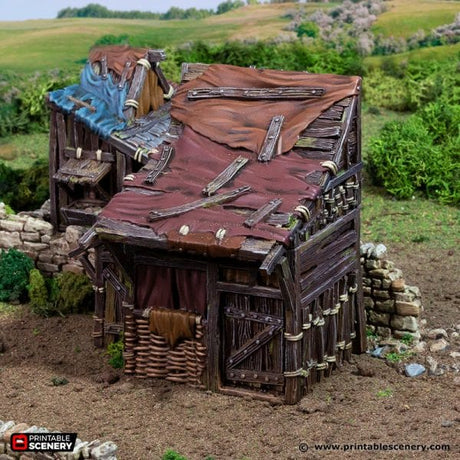 Medium Shanty - Country & King - Fantasy Historical Building