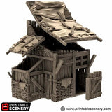 Medium Shanty - Country & King - Fantasy Historical Building