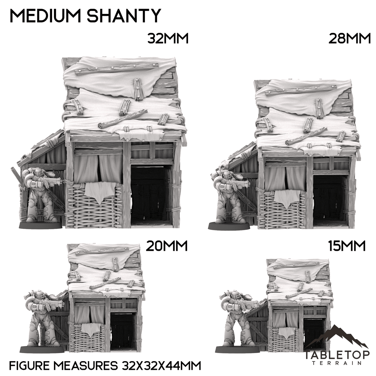 Medium Shanty - Country & King - Fantasy Historical Building