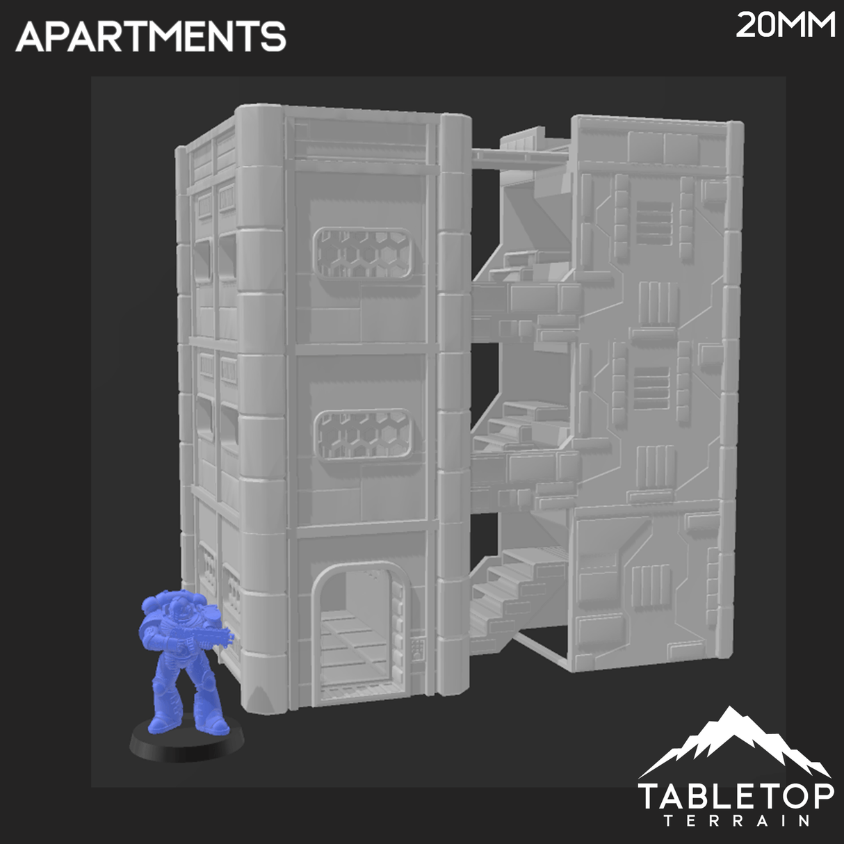Midrim City Apartments - Star Wars Legion Building